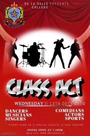 Class Act 2017 on Wednesday 13th December