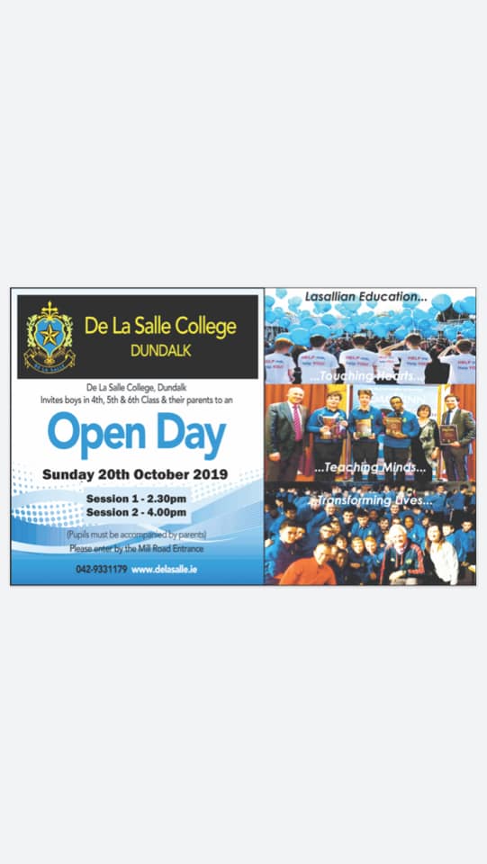 Open Day – Sunday 20th October